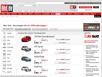 neuwagen.bild.de website preview