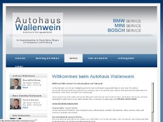 wallenwein.com website preview