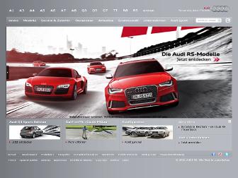 audi.ch website preview