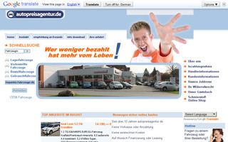 autopreisagentur.de website preview