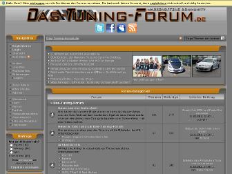das-tuning-forum.de website preview