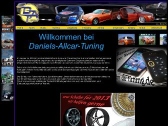 daniels-allcar-tuning.de website preview