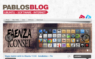 pablo-bloggt.de website preview