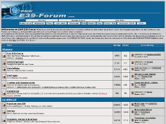 e39-forum.de website preview