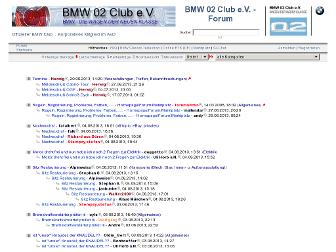 forum.bmw-02-club.de website preview