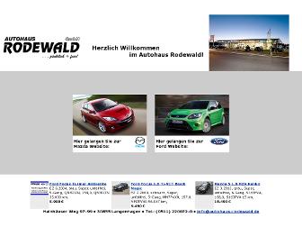 autohaus-rodewald.de website preview