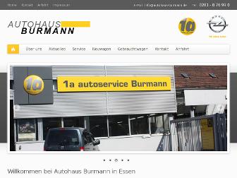 opel-burmann.de website preview
