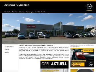opel-lorenzen.de website preview