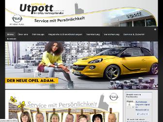 utpott.de website preview