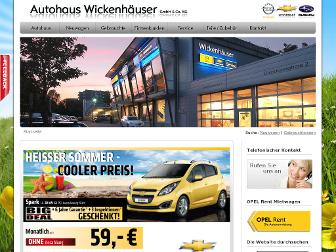 wickenhaeuser-automobile.de website preview