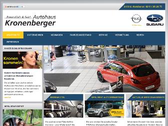 autohaus-kronenberger.de website preview