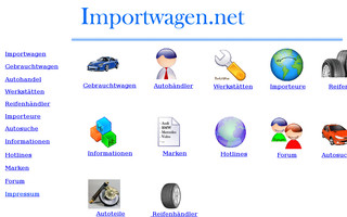 importwagen.net website preview