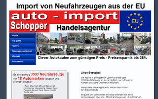 auto-import.at website preview