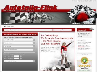 autoteile-flink.de website preview