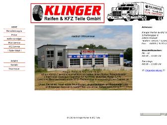 reifen-klinger.de website preview