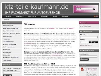 kfz-teile-kaufmann.de website preview