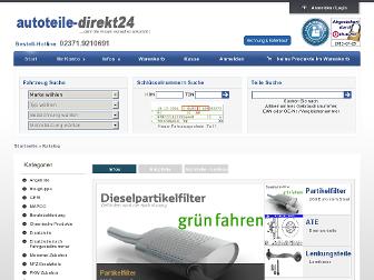 autoteile-direkt24.de website preview