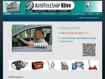 autoteileshop-kuehn.de website preview