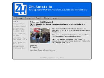 zh-autoteile.de website preview