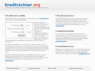 kreditrechner.org website preview