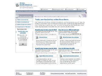 zinsen-kreditrechner.de website preview
