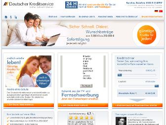 deutscher-kreditservice.de website preview