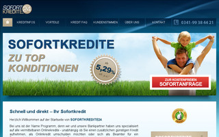 schnellkredite24.de website preview