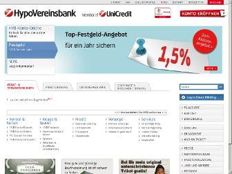 hypovereinsbank.de website preview