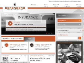 berenberg.de website preview