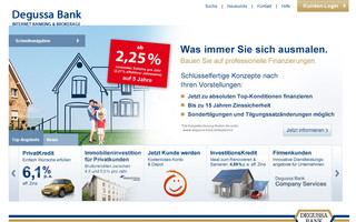 degussa-bank.de website preview