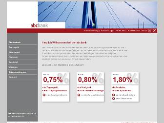 abcbank.de website preview