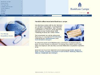 bankhaus-lampe.de website preview
