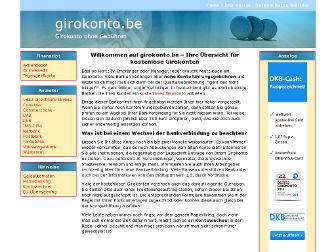 girokonto.be website preview