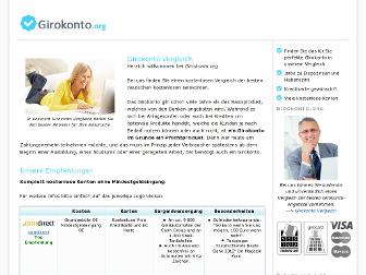 girokonto.org website preview