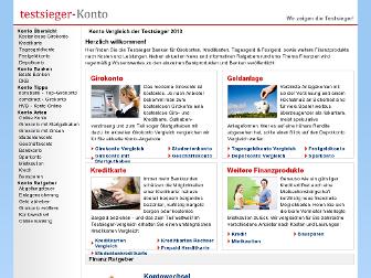 testsieger-konto.de website preview