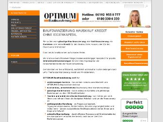 optimum-baufinanzierung.de website preview