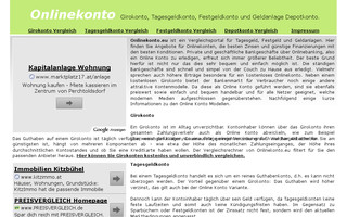 onlinekonto.eu website preview
