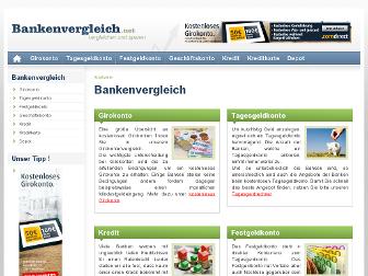 bankenvergleich.net website preview