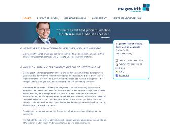 magewirth.com website preview