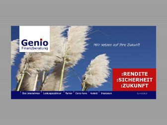 genio-finanzberatung.de website preview