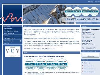 rhein-asset.eu website preview
