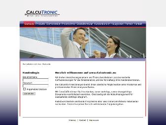 calcutronic.eu website preview