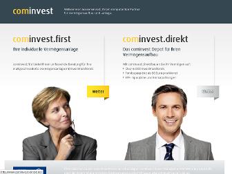 cominvest.de website preview