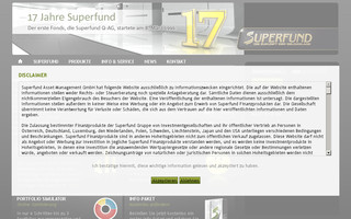 superfund.de website preview