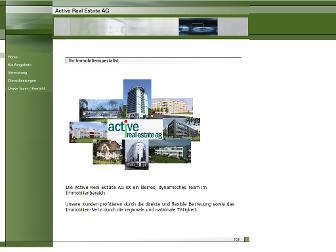 a-realestate.ch website preview