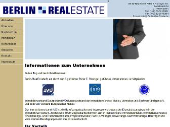 berlin-realestate.de website preview