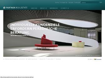 partnerrealestate.ch website preview