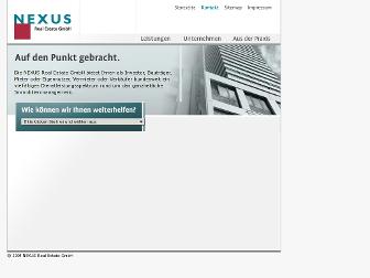 nexus-real-estate.com website preview