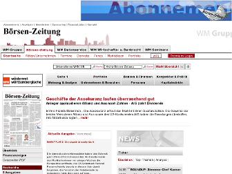 boersen-zeitung.de website preview