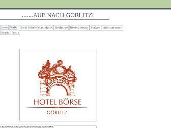 boerse-goerlitz.de website preview